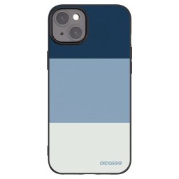 Fekete szilikon tok az alábbi mobiltelefonokra Apple iPhone 15 Plus - Coastal Blue