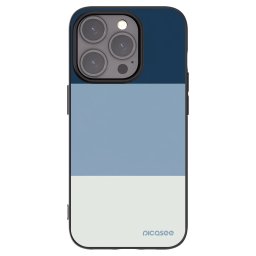 Fekete szilikon tok az alábbi mobiltelefonokra Apple iPhone 15 Pro - Coastal Blue