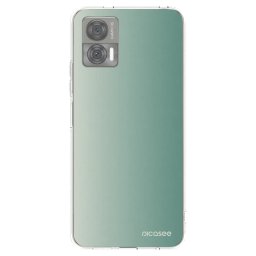 Átlátszó szilikon tok az alábbi mobiltelefonokra Motorola Edge 30 Neo - Misty Sage