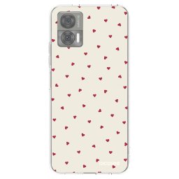 Átlátszó szilikon tok az alábbi mobiltelefonokra Motorola Edge 30 Neo - Little Love