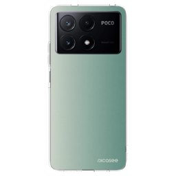 Átlátszó szilikon tok az alábbi mobiltelefonokra Xiaomi Poco X6 Pro - Misty Sage