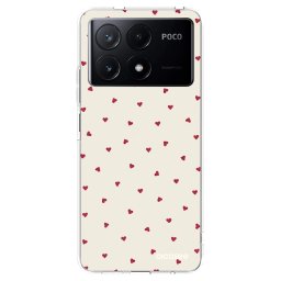 Átlátszó szilikon tok az alábbi mobiltelefonokra Xiaomi Poco X6 Pro - Little Love