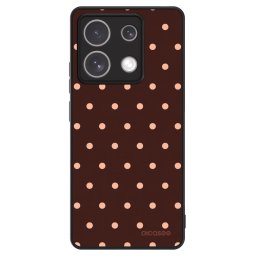 ULTIMATE CASE Xiaomi Redmi Note 13 Pro 5G - készülékre - Peach Dots & Chocolate