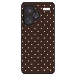 ULTIMATE CASE Xiaomi Redmi Note 13 Pro+ 5G - készülékre - Vanilla Dots & Chocolate