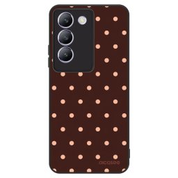 ULTIMATE CASE Vivo V40 SE 5G - készülékre - Peach Dots & Chocolate