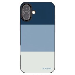 Fekete szilikon tok az alábbi mobiltelefonokra Apple iPhone 16 Plus - Coastal Blue