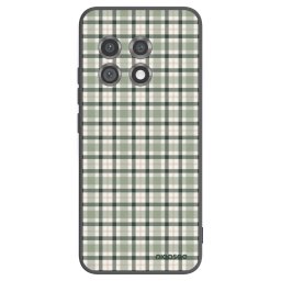 Fekete szilikon tok az alábbi mobiltelefonokra OnePlus 11 5G - Sage Tartan