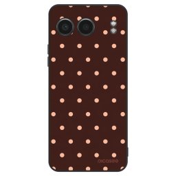 ULTIMATE CASE OnePlus Nord 4 - készülékre - Peach Dots & Chocolate