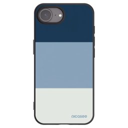 Fekete szilikon tok az alábbi mobiltelefonokra Apple iPhone 16e - Coastal Blue