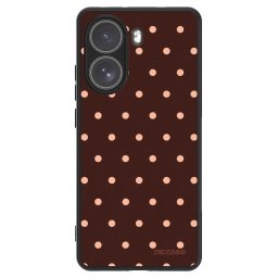 ULTIMATE CASE Xiaomi Poco X7 Pro 5G - készülékre - Peach Dots & Chocolate