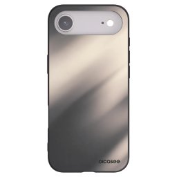 Fekete szilikon tok az alábbi mobiltelefonokra Apple iPhone Air - Smoky Beige