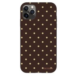 Fashion Case Apple iPhone 11 Pro - Vanilla Dots & Chocolate