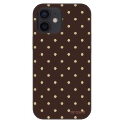 Fashion Case Apple iPhone 12 mini - Vanilla Dots & Chocolate