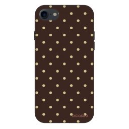 Fashion Case Apple iPhone SE 2020 - Vanilla Dots & Chocolate