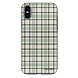 Fashion Case Apple iPhone X/XS - Sage Tartan