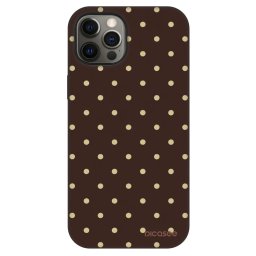 Fashion Case MagSafe Apple iPhone 12 - Vanilla Dots & Chocolate