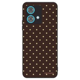ULTIMATE CASE Motorola Edge 40 Neo - készülékre - Vanilla Dots & Chocolate