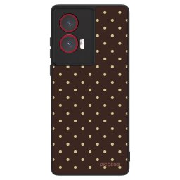 ULTIMATE CASE Motorola Edge 50 Fusion - készülékre - Vanilla Dots & Chocolate