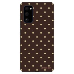 Fashion Case Samsung Galaxy S20 FE - Vanilla Dots & Chocolate