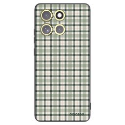 Fekete szilikon tok az alábbi mobiltelefonokra Motorola Moto G86 Power 5G - Sage Tartan