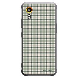 Fekete szilikon tok az alábbi mobiltelefonokra Samsung Galaxy XCover 7 - Sage Tartan