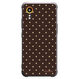Fekete szilikon tok az alábbi mobiltelefonokra Samsung Galaxy XCover 7 - Vanilla Dots & Chocolate