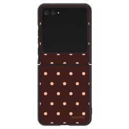 ULTIMATE CASE Motorola Razr 60 - készülékre - Peach Dots & Chocolate
