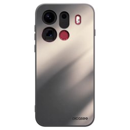 Fekete szilikon tok az alábbi mobiltelefonokra OPPO Find X9 Pro - Smoky Beige