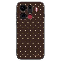 Fekete szilikon tok az alábbi mobiltelefonokra OPPO Find X9 Pro - Vanilla Dots & Chocolate