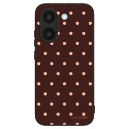 ULTIMATE CASE Xiaomi Poco X8 Pro - készülékre - Peach Dots & Chocolate