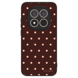 ULTIMATE CASE Xiaomi Redmi Note 15 Pro 5G - készülékre - Peach Dots & Chocolate