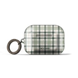 Obal pro Apple AirPods Pro 1 - Sage Tartan