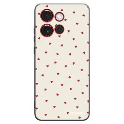 Fekete szilikon tok az alábbi mobiltelefonokra Motorola Edge 60 Neo 5G - Little Love