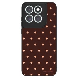 ULTIMATE CASE Motorola Edge 70 Fusion - készülékre - Peach Dots & Chocolate