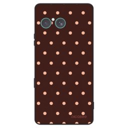 ULTIMATE CASE Sony Xperia 10 VII - készülékre - Peach Dots & Chocolate