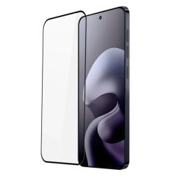 3D üvegfólia kerettel az alábbi mobiltelefonokra Motorola Moto G57 Power - fekete