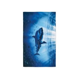 Gyorsan száradó XXL strand fürdőlepedő SHARKON kék 150 x 210 cm, 100% mikroszál