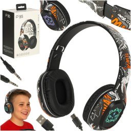 Bluetooth in-ear vezeték nélküli fejhallgató Gaming Sport fekete