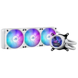 Asus ROG STRIX LC III 360 ARGB LCD Feher Vizhutes