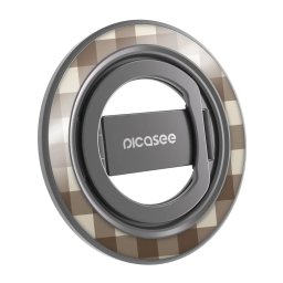 Magnetic holder - Fekete - Brown grid