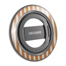 Magnetic holder - Fekete - Orange lines