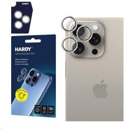 3mk HARDY lencsevédő Pro iPhone 15 Pro Max készülékhez Természetes