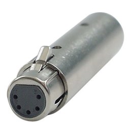 Adapter XLR 3 p dugó 5 p alj DMX