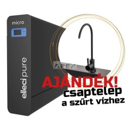 ELLECI - Víztisztító készülék Pure Micro + ajándék csaptelep a szűrt vízhez