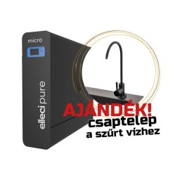 ELLECI - Víztisztító készülék Pure Micro + ajándék csaptelep a szűrt vízhez