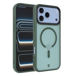 Tactical MagForce Hypersand Apple iPhone 17 Pro/18 Pro MagSafe hátlap tok, zöld