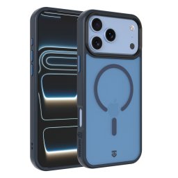 Tactical MagForce Hypersand Apple iPhone 17 Pro/18 Pro MagSafe hátlap tok, kék