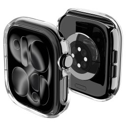 Spigen Thin Fit Apple Watch 12 42mm tok, Crystal Clear, átlátszó