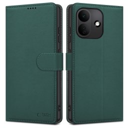 Tech-Protect Wallet Xiaomi Redmi Note 17 Pro flip / kinyitható tok, zöld