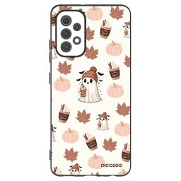 Fekete szilikon tok az alábbi mobiltelefonokra Samsung Galaxy A32 5G A326B - Pumpkin spice